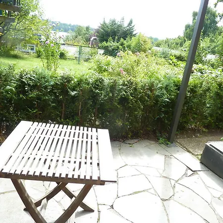 Daire Ferienwohnung Am Steilen Waldweg *